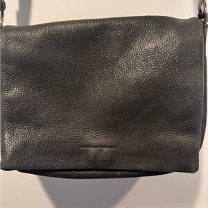 Aimee Kestenberg Textured Black Leather Bag